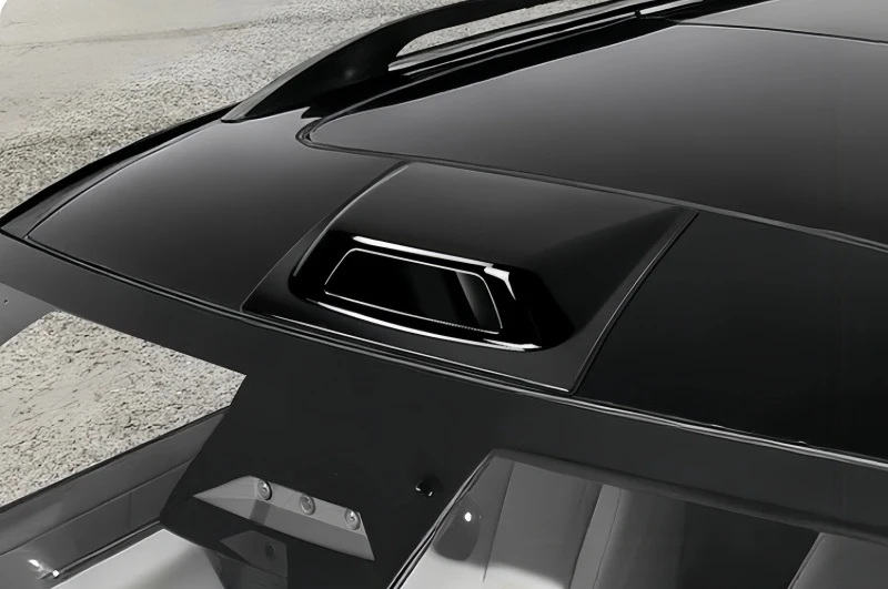Car Roof Radar Decorative Cover Fit for BYD Leopard 7 Titanium 7 Modified Auto Car Roof Smoked Film Car Exterior Upgrade Parts