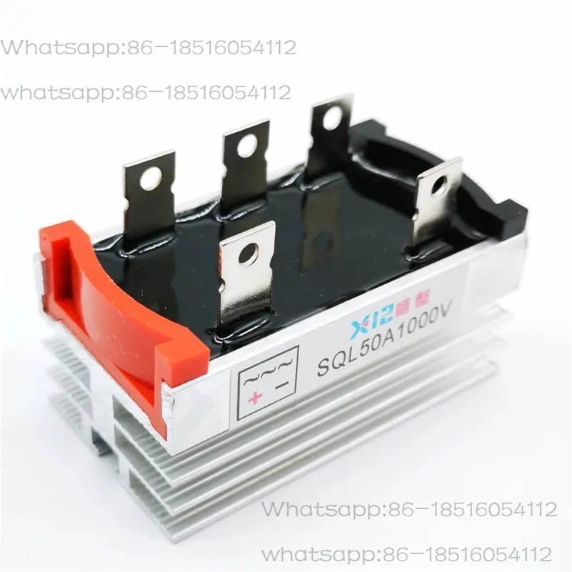 

New SQL 50A 1000V Three-Phase Bridge Rectifier Brushless Generator with Heatsink SQL50A1000V
