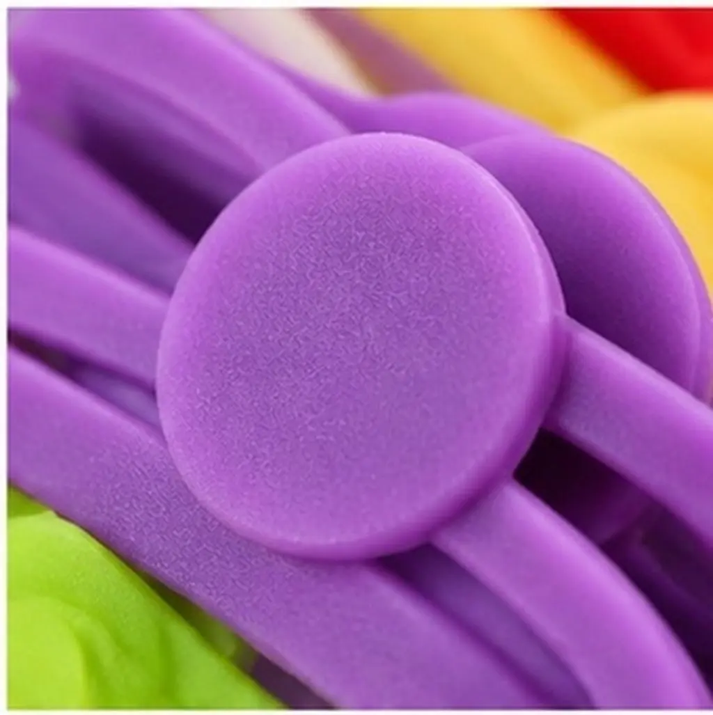 24Pcs Bright Colored Silicone Wine Cup Markers Easy Use Glass Recognition Tags for Bars Clubs Weddings Corporate Events Ktv