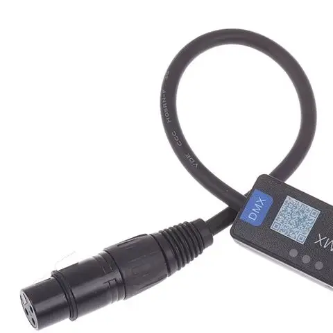 

USB-RMD-DMX Мобильный сценический светильник DMX-заборщик для Android: беспроводное управление Bluetooth