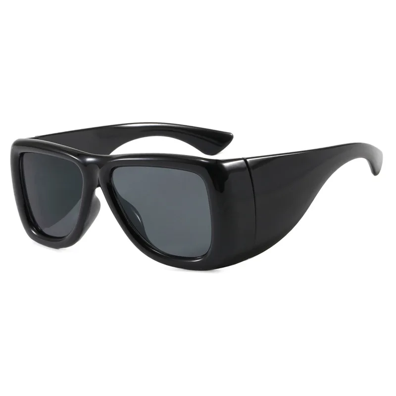 AliExpress sggoart Thick Frame Square Sunglasses Y2K Personality Cat Eye Sun Glasses UV Resistant Cycling Glass Sport Sunglasses Shades Eyewear
