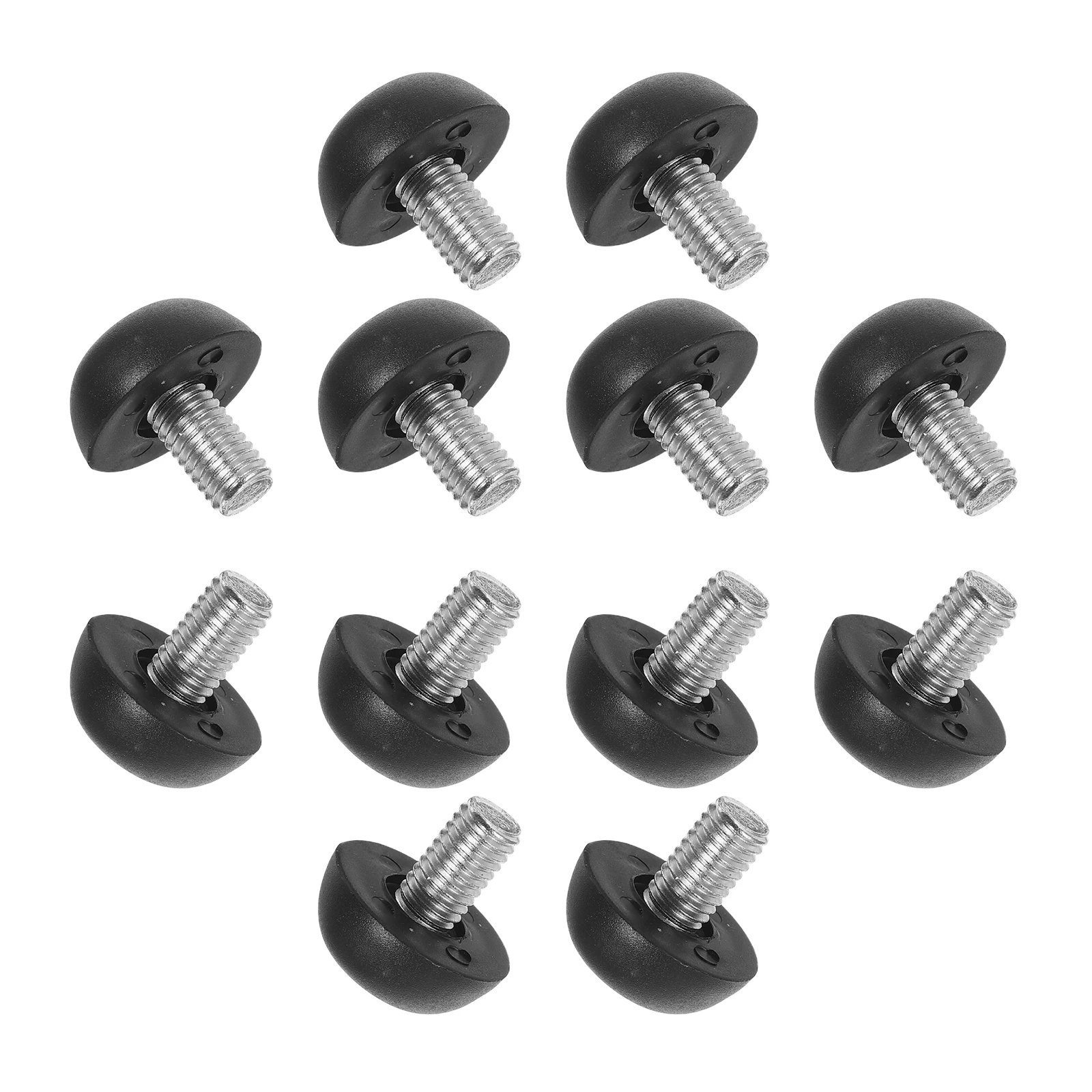 20pcs Adjustable niture Legs M8 Thread Sturdy Table Cabinet Sofa Feet Durable Easy Installation Hidden Design Heavy Duty