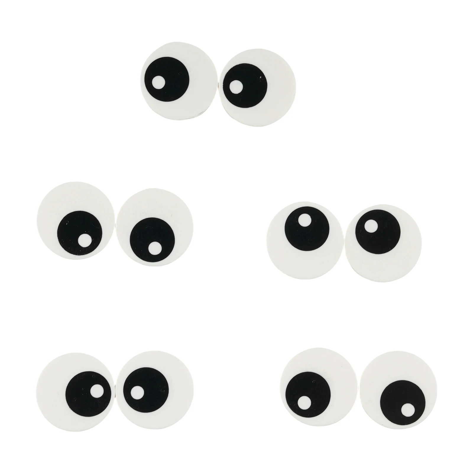 1x1/2x2 Small Particle Eyes Building Blocks Modified Technology Accessories for DIY Programming Robots Replace Parts 45300