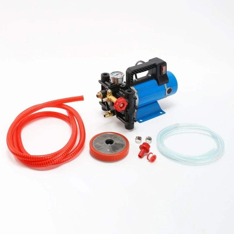 Portable Double Cylinder High Pressure Plunger Pump 12V-220V Electric Sprayer For Crop Spraying