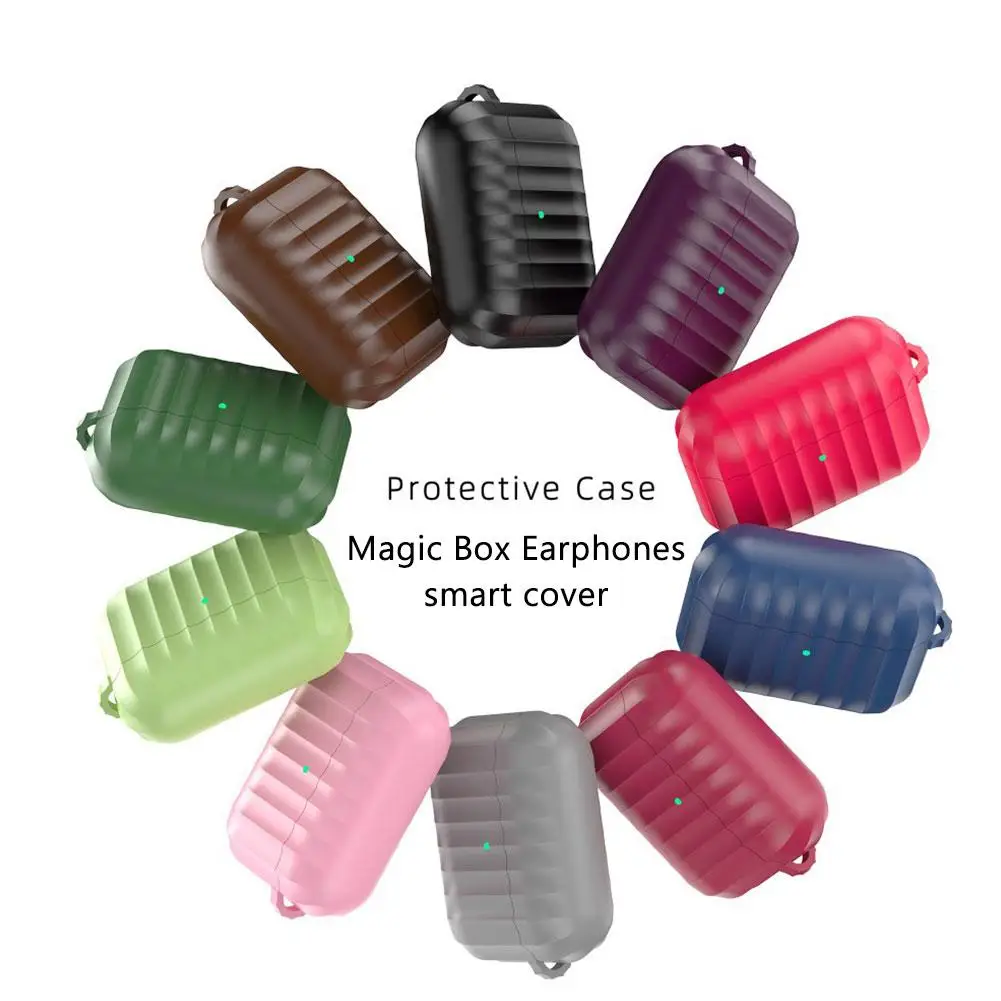 For Airpods 4 Case Cover Colorful Vertical Stripe Protective Case For Airpods 4th Generation Anticollision Protection Accessorie