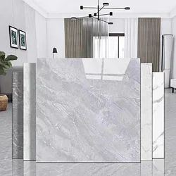 10pcs Wall Stickers Self Adhesive Waterproof Marble Floor Sticker Bathroom living room Wall paper Renovation Decals Ground Decor