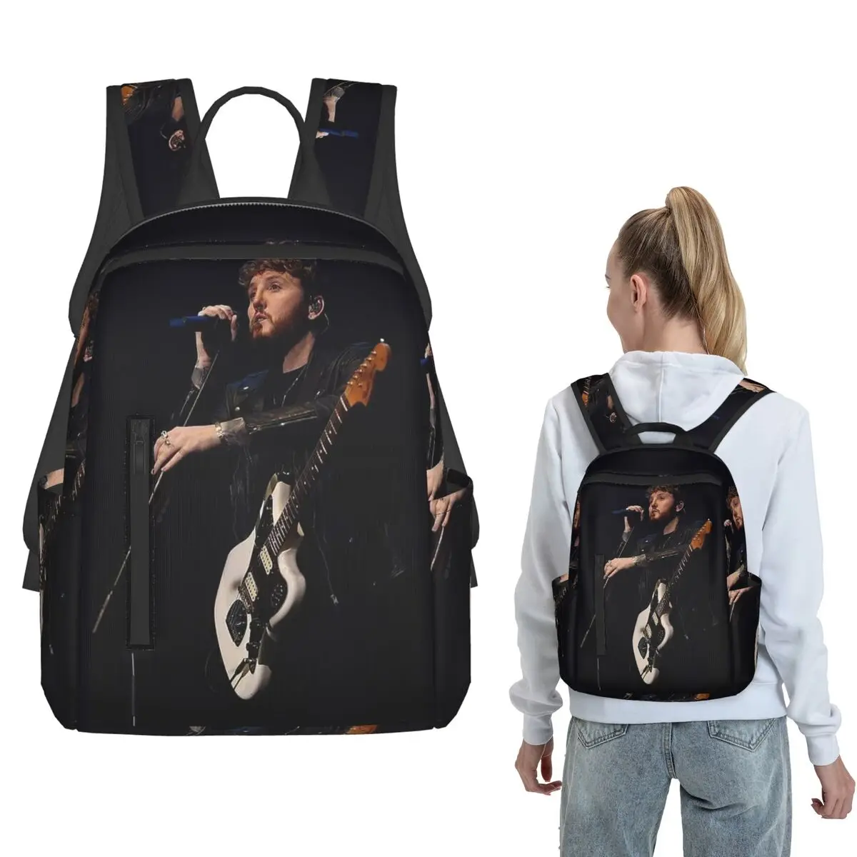 James Arthur Itll All Make Sense In The End Backpack Large Capacity Boys Girls BookBag School Bag Shoulder Bags for Men Women