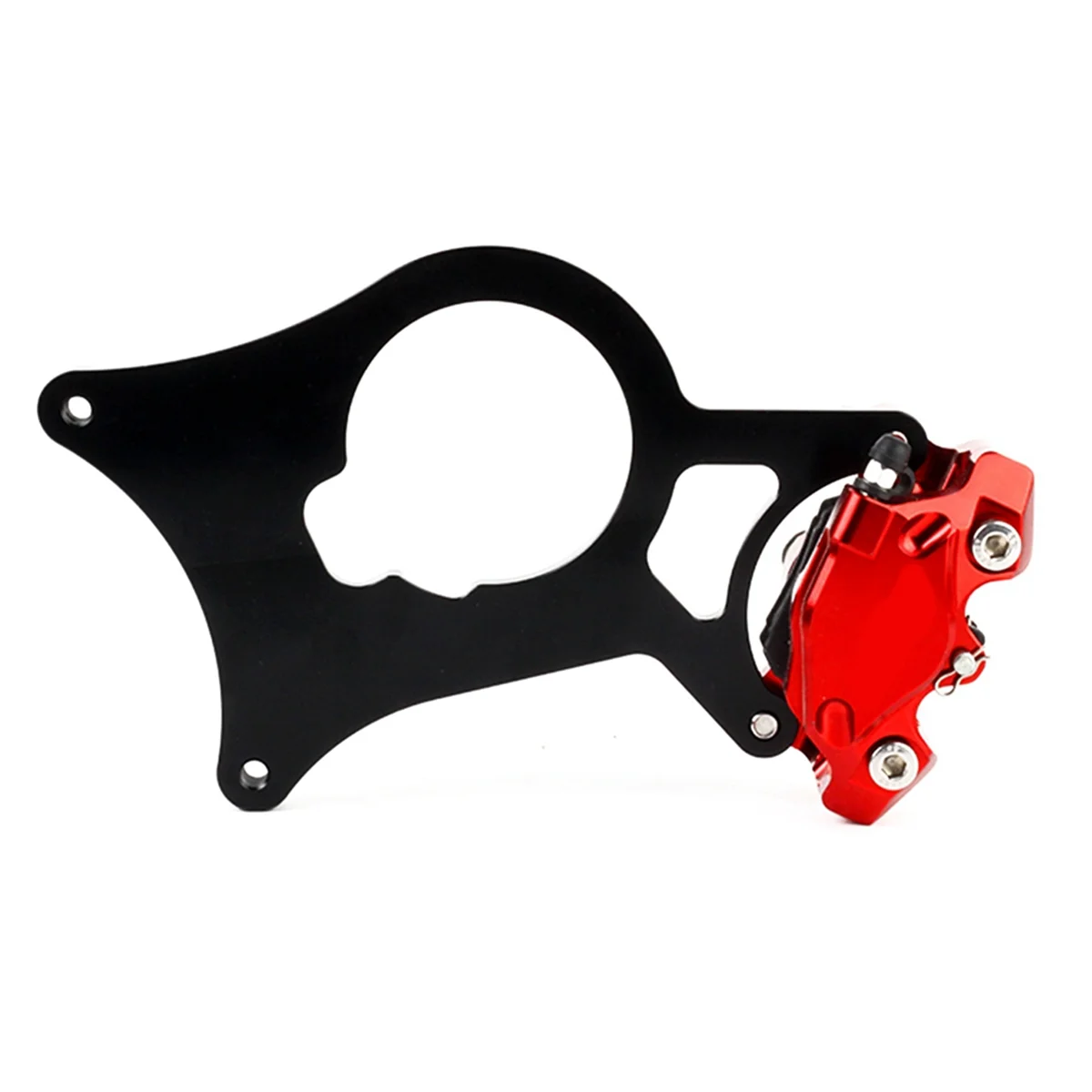 

Motorcycle Rear Wheel Brake Caliper Bracket Adapter for HONDA FORZ 350 NSS350 2021-2023 Aluminum Axle Rear Caliper Rotor