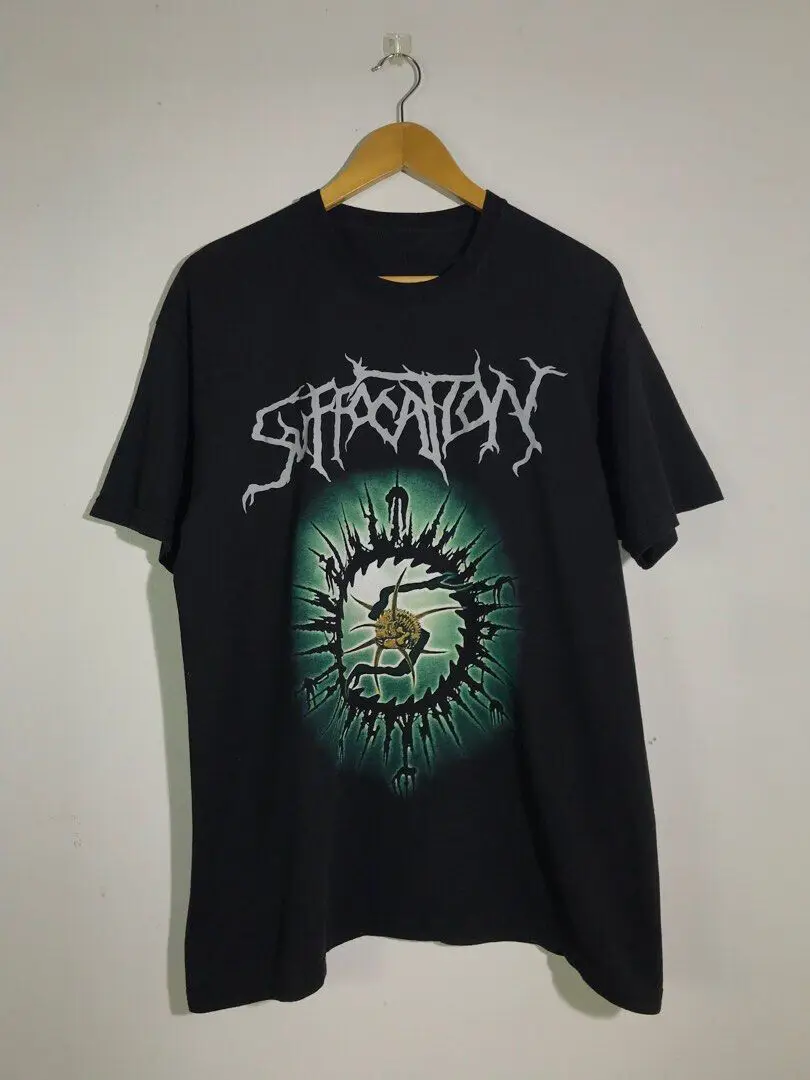 Rare Suffocation Band Black Cotton Size S To 4XL T-Shirt Unisex PP632