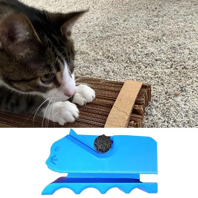 3D Printed Card Board Cutter Cat Shaped Cat Scratch Cardboard Cutting Machine Cardboard  For Homemade Cat Scratchers 