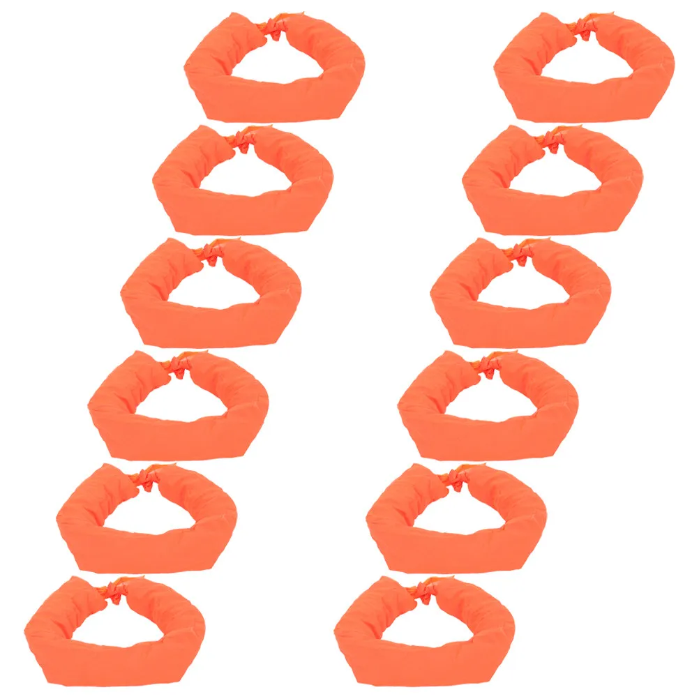 12Pcs Traffic Cone Sandbags Reflective Weighted Bags Universal Work Parking Construction Safety Cone Weights