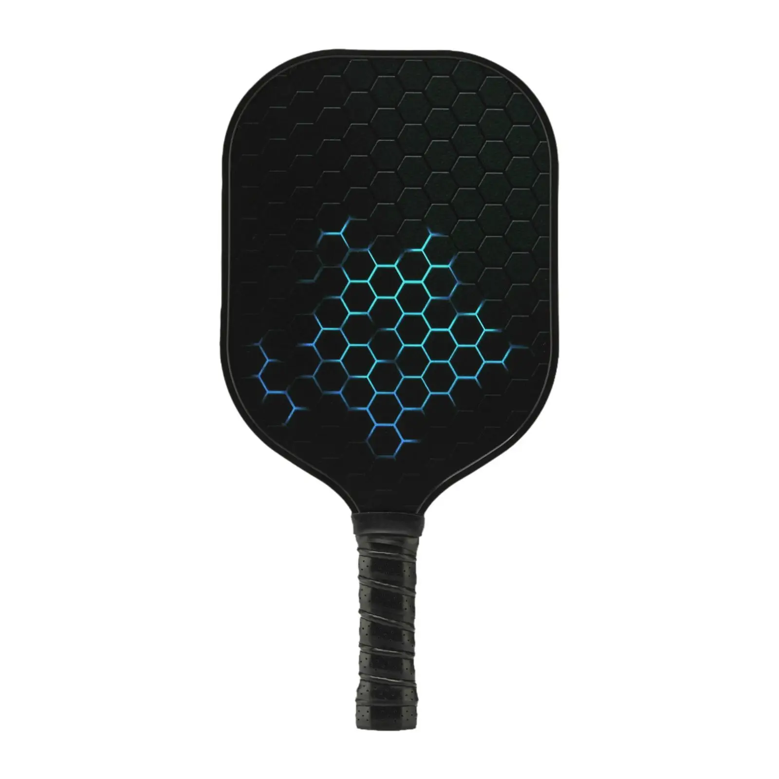 

Pickleball Ball Paddle Nonslip Handle Sports Supplies with Comfort Grip Fiberglass for Gifts Practicing Training Play Adults
