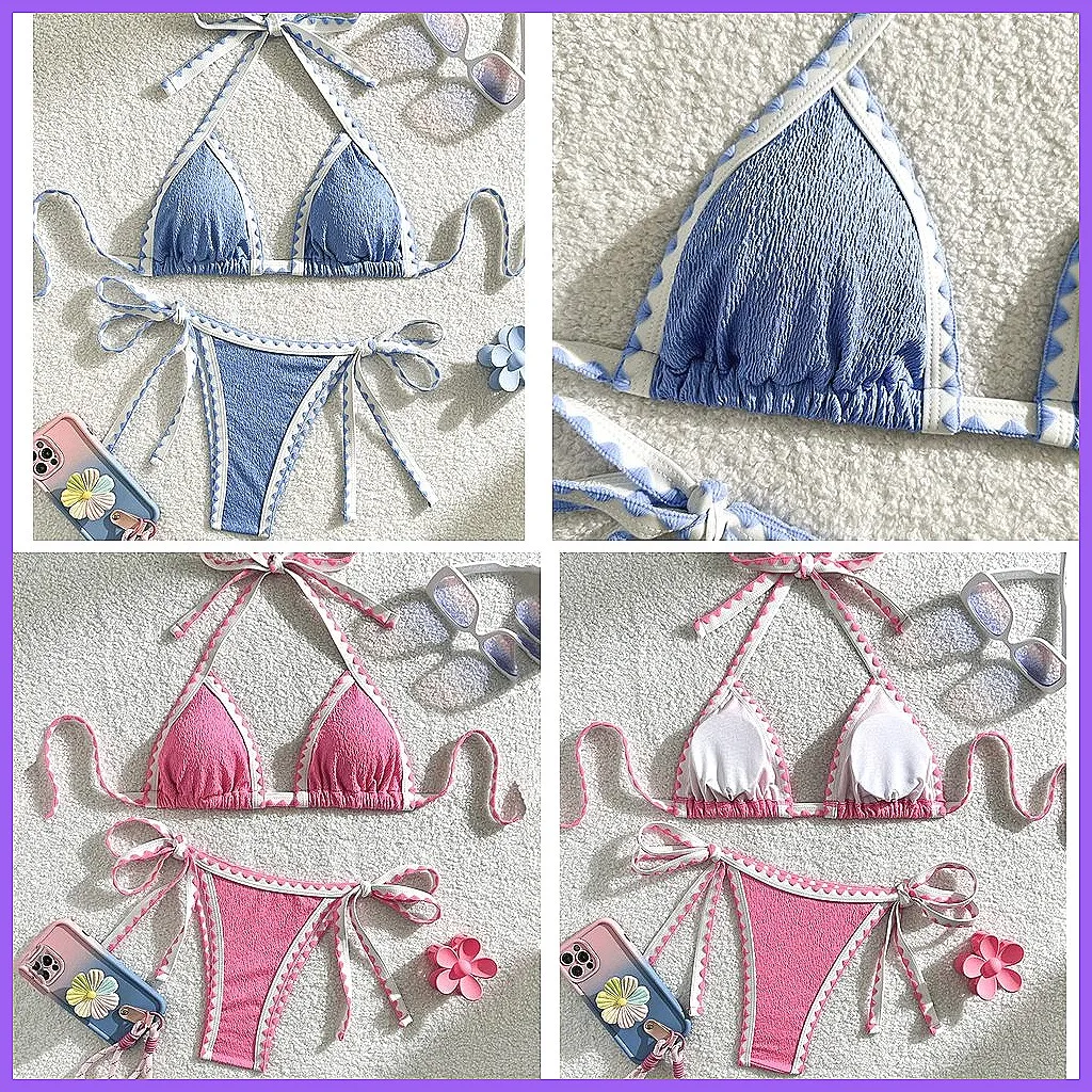 

Sexy Push Up Bikini Set 2026 Women's Brazilian Beach Swimwear Bathing Suits for Pool & Swimming