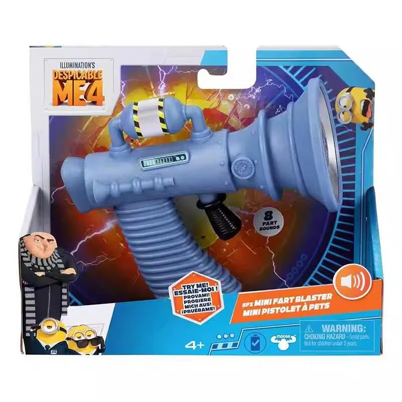 

Genuine Minions Mini Large Launcher Cool Muscle Group Toy Mini Fun Fart Gun Children's Holiday Gift Indoor And Outdoor Toys