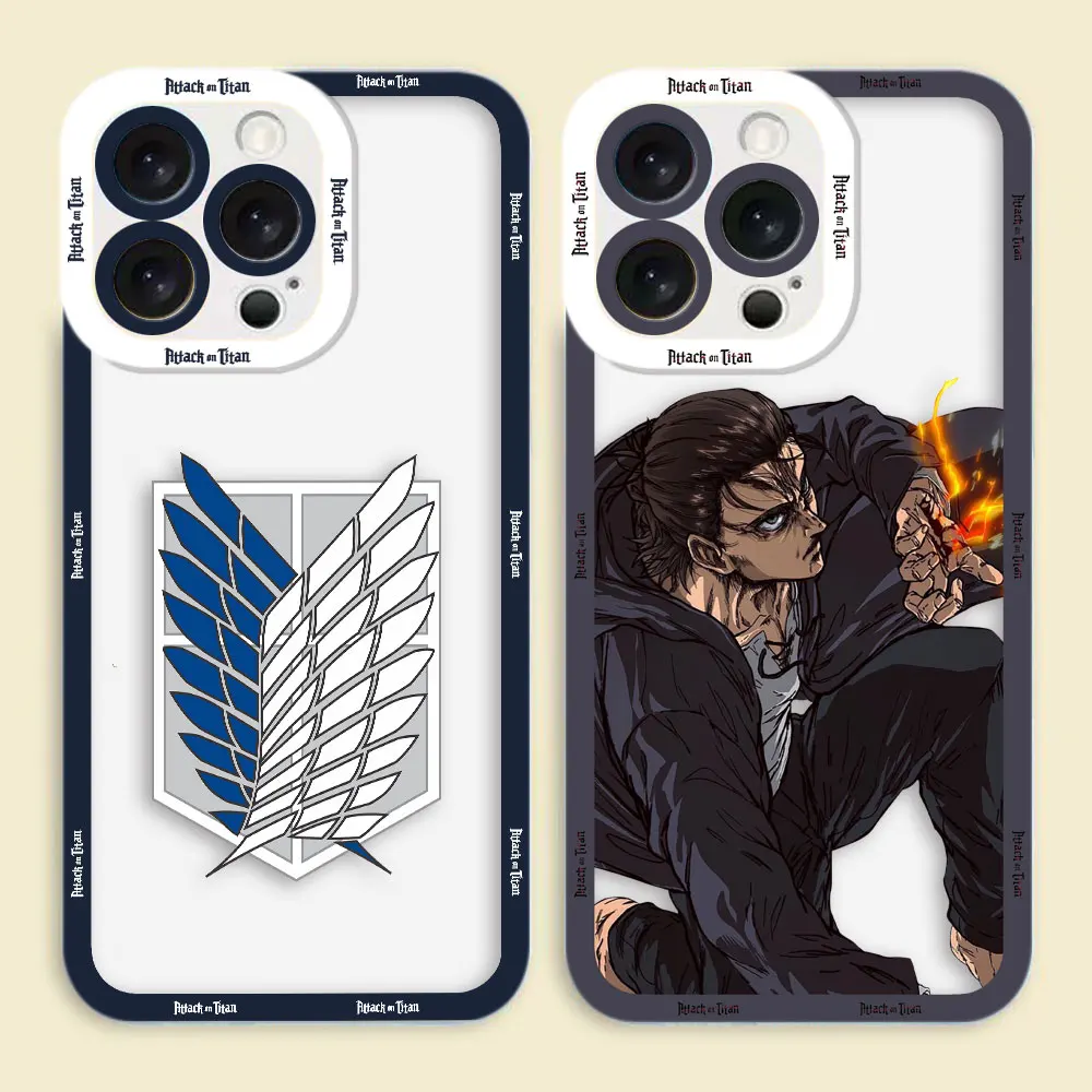 

Anime A-Attack On T-Titan Phone Case For Xiaomi POCO X7 X6 X5 X4 X3 NFC GT F3 F5 M6 M4 M3 11 11T PRO LITE NE Clear Case Shell