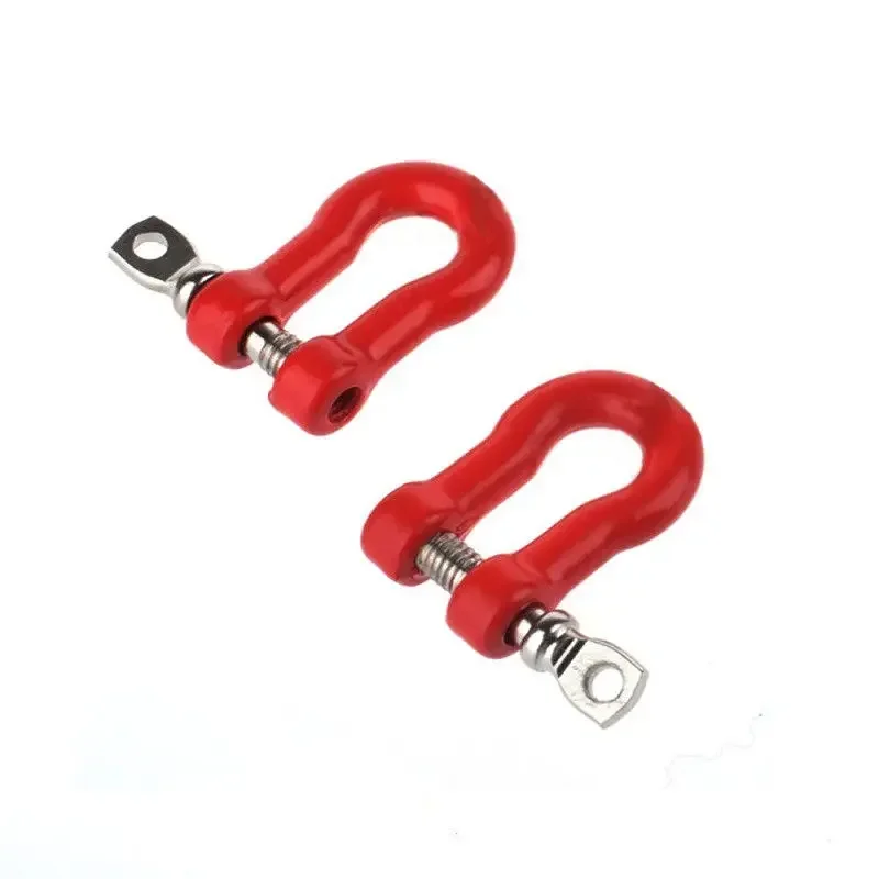 Simulation Long Chain & Tow Shackle RC Car Accessory for Axial SCX10 TAMIYA CC01 RC4WD D90 D110