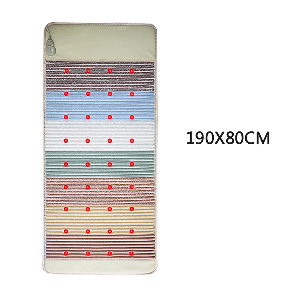 7 Color PEMF Photon Energy Mat Natural Gem Infrared Physiotherapy Blanket Pulse Magnetic Therapy Relieves Whole Body Pain