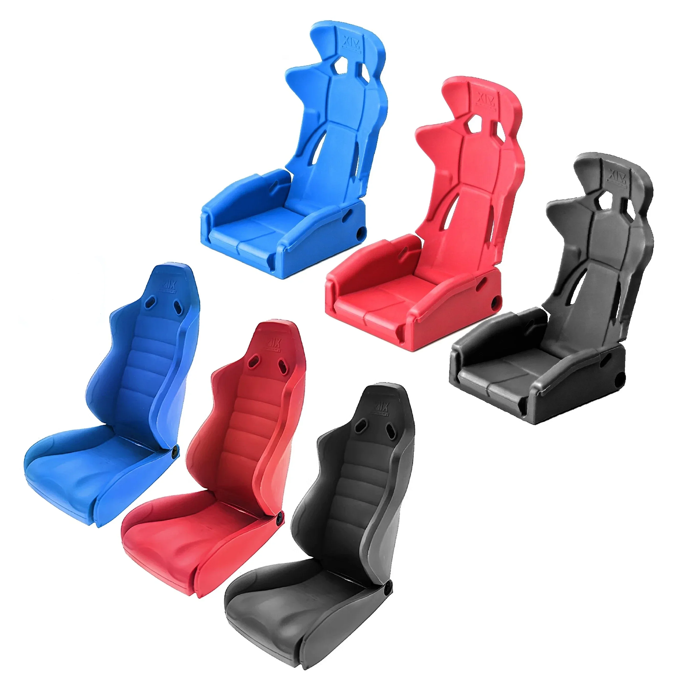 مقعد كابينة للسائق محاكاة بمقياس 1/10 لزاحف SCX10 Wraith TRX4 RC المحوري، جزء ترقية الديكور الداخلي الواقعي #1