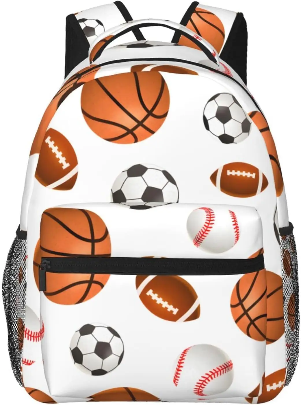 

Football Laptop Backpack for Women Lightweight College Backpack Adjustable Fits 15.6 Inch Laptop Bag Waterproof Computer
