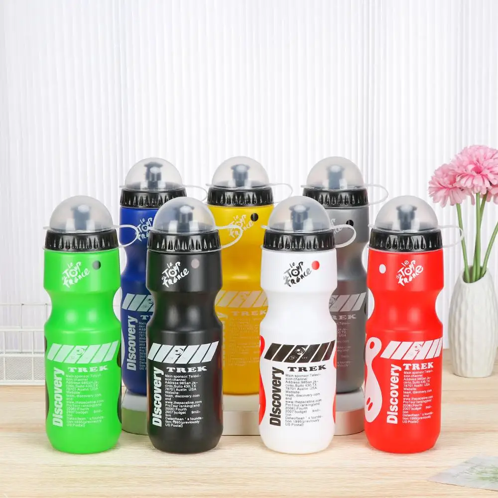 750ML Portable Mountain Bicycle Water Bottle Outdoor Sport Camping Drink Jug BPA Free Cycling Equipment Sport Cup Water Bottles