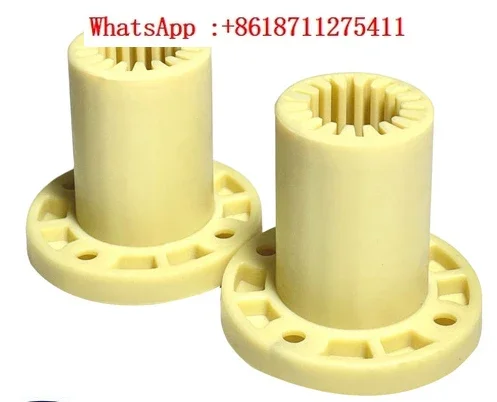 

10 PCS Plastic self-lubricating linear motion bearing, all plastic with flange , wear-resistant, dust-proof, maintenance free