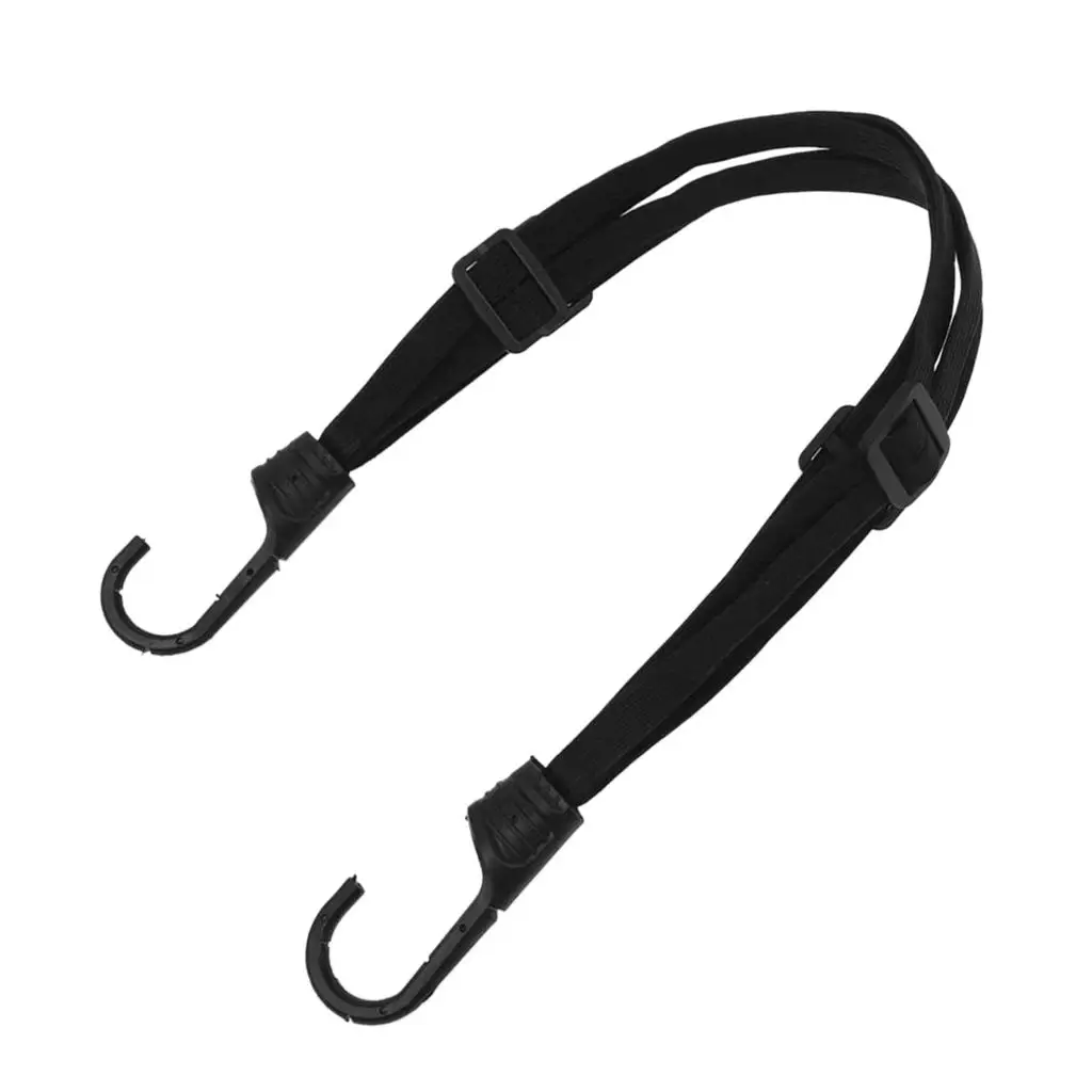 Retractable Strength Helmet Luggage Elastic Rope Strap With Hook for Honda