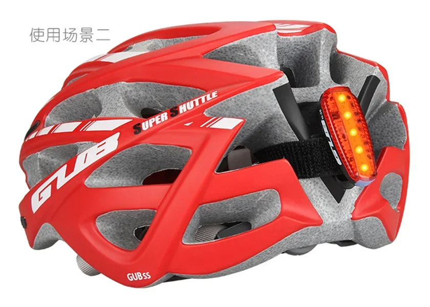 Cycling Helmet light Run LED Arm Leg Band Night Warning Safety Light USB recharger 5  3 Mode  Bicycle