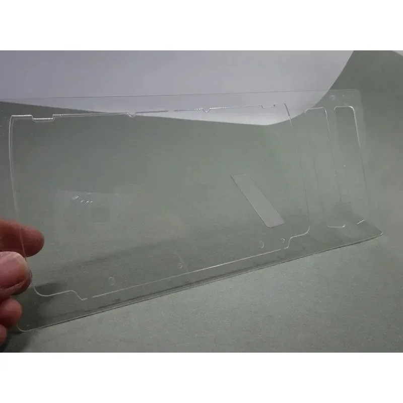 Simulation Transparent Block The Wind Glass Upgrade for 1/14 Tamiya RC Truck For man TGX Diy Parts