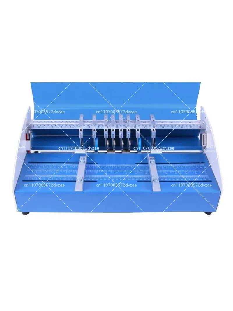 Electric Paper Creasing Machine 220V - Folding Creaser Scorer Cutter Perforating Tool for Office And Business Supplies