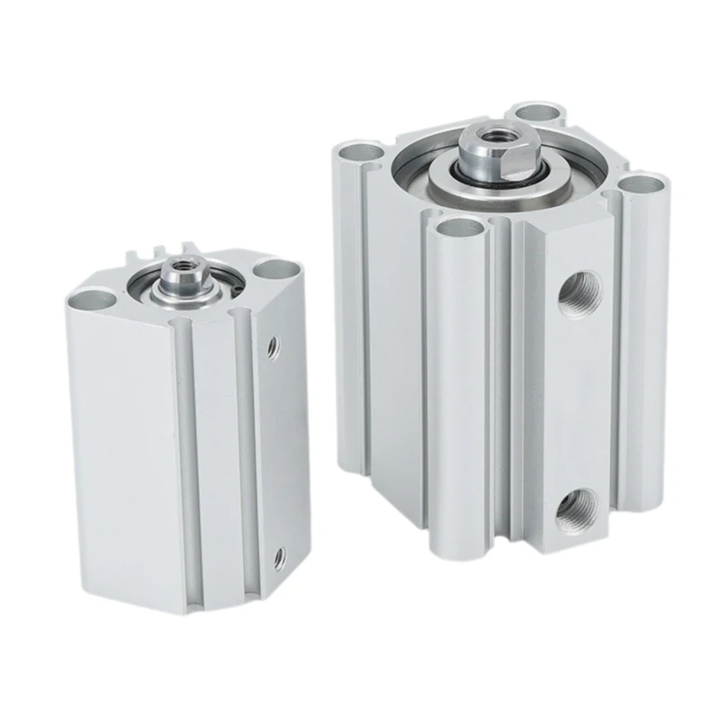 

SMC Type CQ2B Series small pneumatic thin cylinder CQ2B12 16 20 25 32 40 50 63 80 Bore 5-100mm Stroke Double Acting Cylinder
