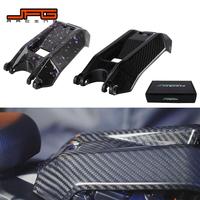 Funparts Carbon Fiber Motorcycle Battery Compartment Cover Guard For Surron Sur-Ron Sur Ron Lightbee Light Bee X S L1E