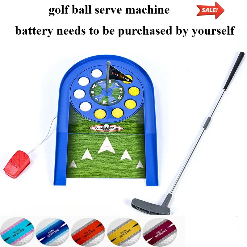 850Z Golf Putter Group Automatic Soft Throwing Glass Fiber Putter Indoor and Outdoor Activities Batteries purchased by yourself