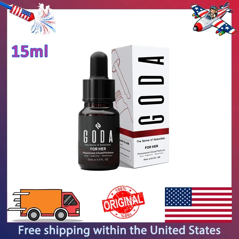 

15 мл оригинальные долговечные женские ароматы Жасмин и роза веганские духи без жестокости GODA феромоны для женщин