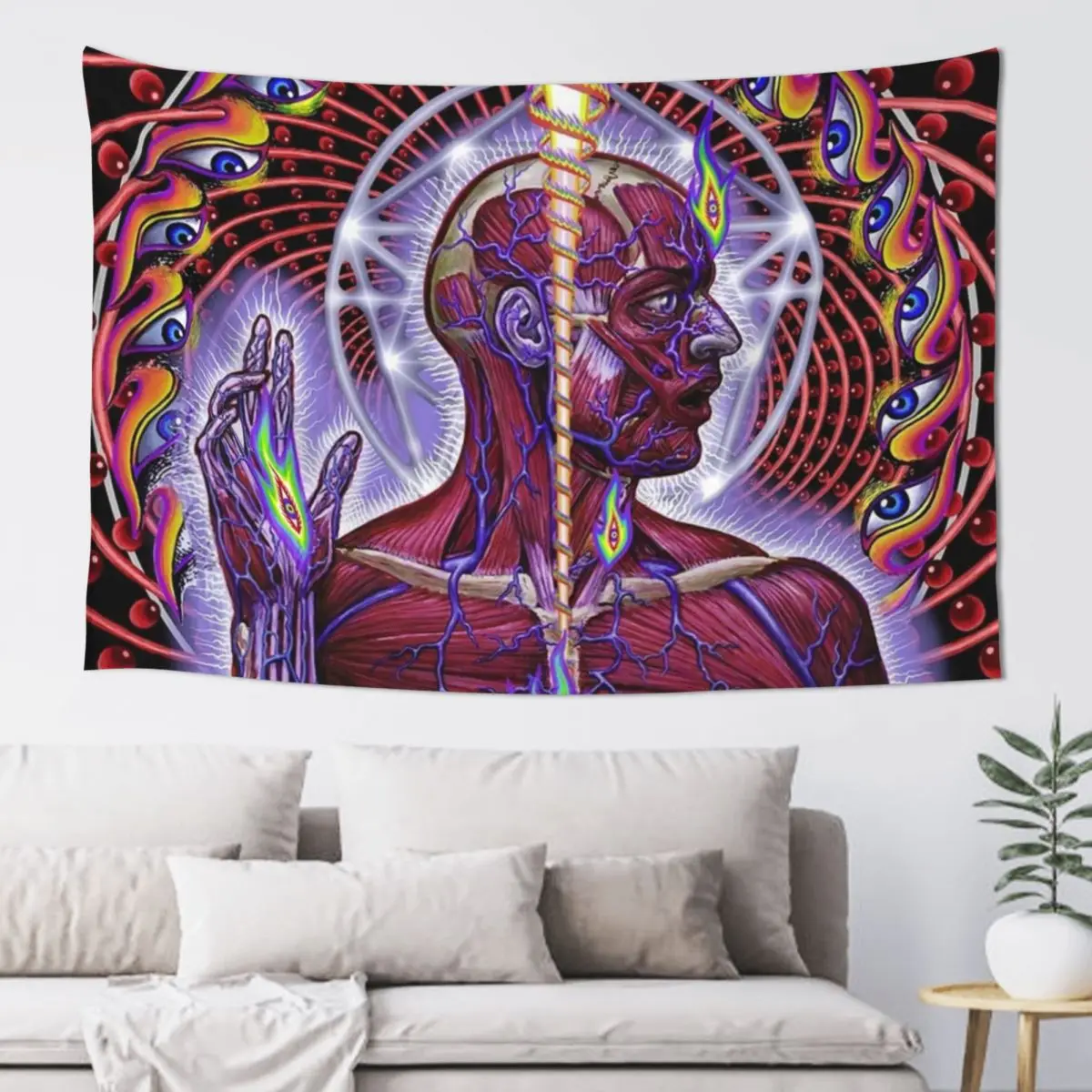 Lateralus ?nima Fear Inoculum 10,000 Days Undertow Tapestry Room Decorating Aesthetic Room Decor Cute Hanging Wall Tapestry