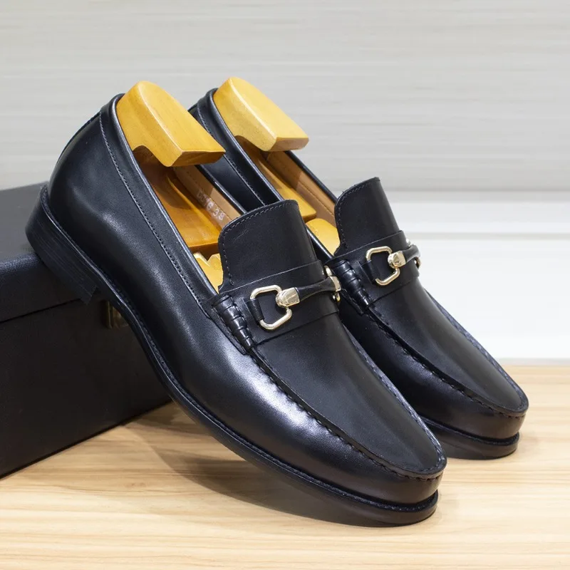 

New Fashion Loafers Men Formal Business Party Office Formal Wedding Dress Shoes