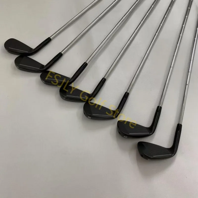 2025 all-new men's p790 golf club   p79  black  golf club 5 generation 7 piece 4-9P R/S/SR flexible steel/graphite shaft image 3