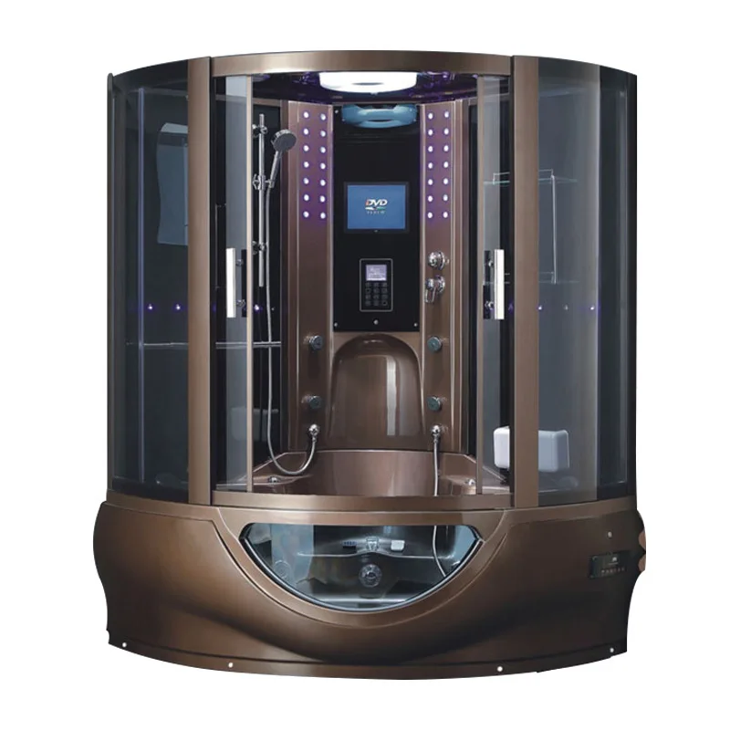 

Household integrated shower with bathtub high basin arc fan surf steam room