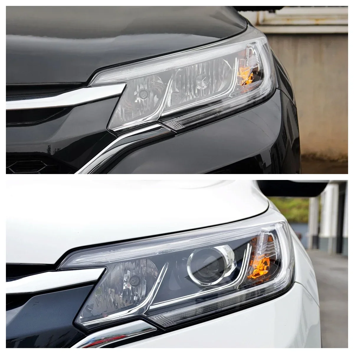 For Honda CRV CR-V 2015 2016 Car Gadget Replace A Transparent PC Lights Shell Headlight Headlamp Lens Covers