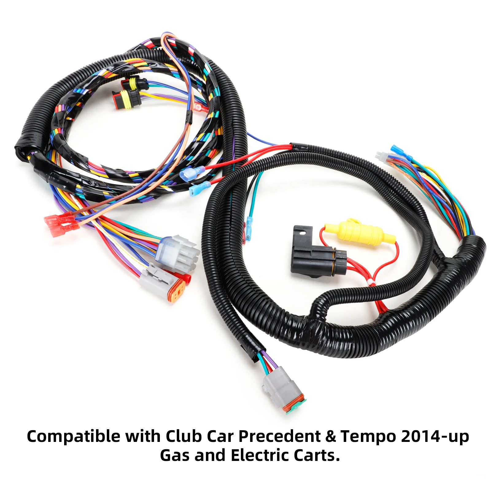 Roykaw Golf Cart Main Harness Control Wiring Harness Fit for Club Car Precedent/Tempo 2014-up G&E, OEM# 104023201