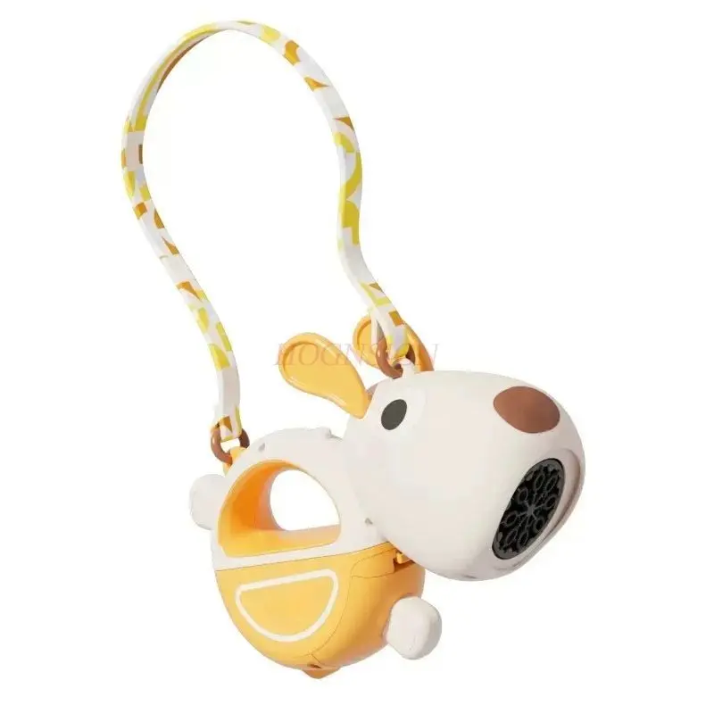 Bubble machine, children's handheld toy, fully automatic electric blowing bubble gun, baby bubble stick