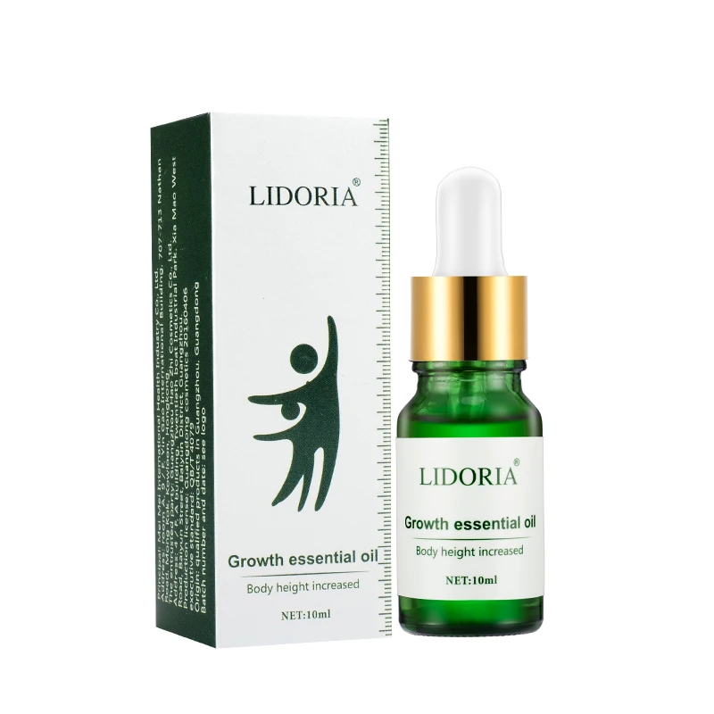 Lidoria 10Ml Verhoogde Olie Voetmassage Olie Versnelt Botgroei Groeien Lang Natuurlijke Olie Tiener Lichaamsbehandeling