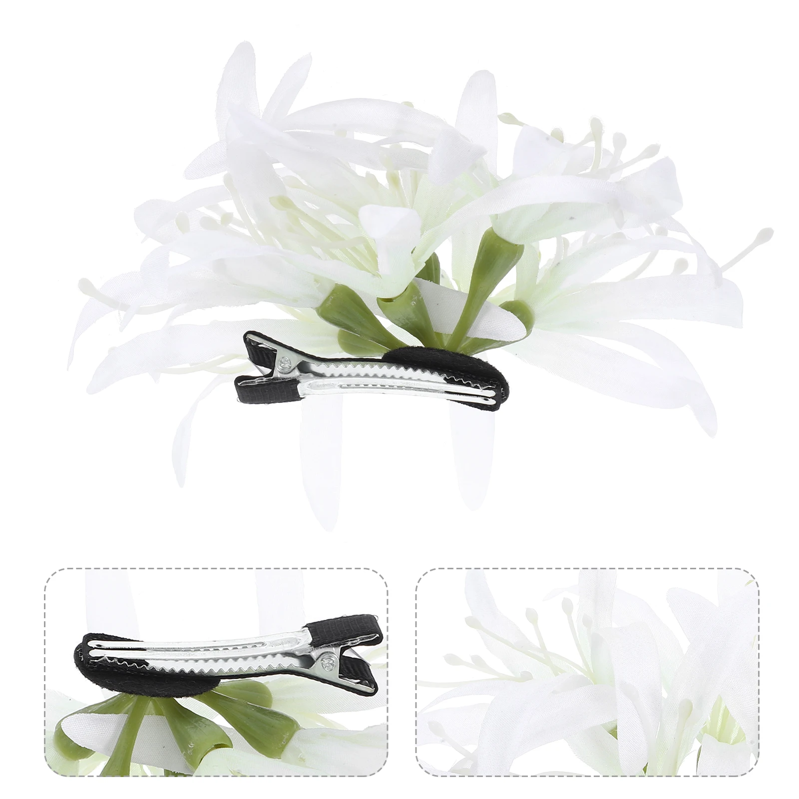 

Flower Clip Adorable Party Decorative Barrette Durable Stylish Decoration For Girls Women Thin Hair Accessories Kawaii