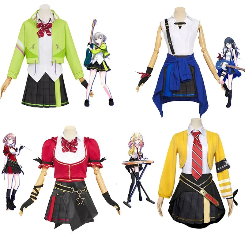 Project Sekai Colorful Stage Feat Leo/need Cosplay Costume Hinomori Shiho Tenma Saki Hoshino Ichika Halloween Women Girl Outfit