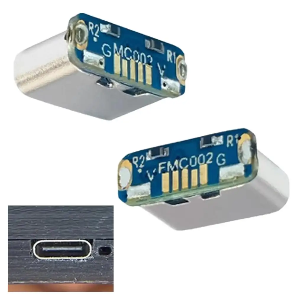 Placa adaptadora microUSB para TypeC, peças de reparo e modificação diy, suporta carregamento e transferência de dados USB 2.0 com 10 peças