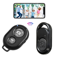 Bluetooth-compatible Remote Shutter Release Phone Tripod Stand Selfie Stick Remote Control Shutter Camera Controller for Selfie