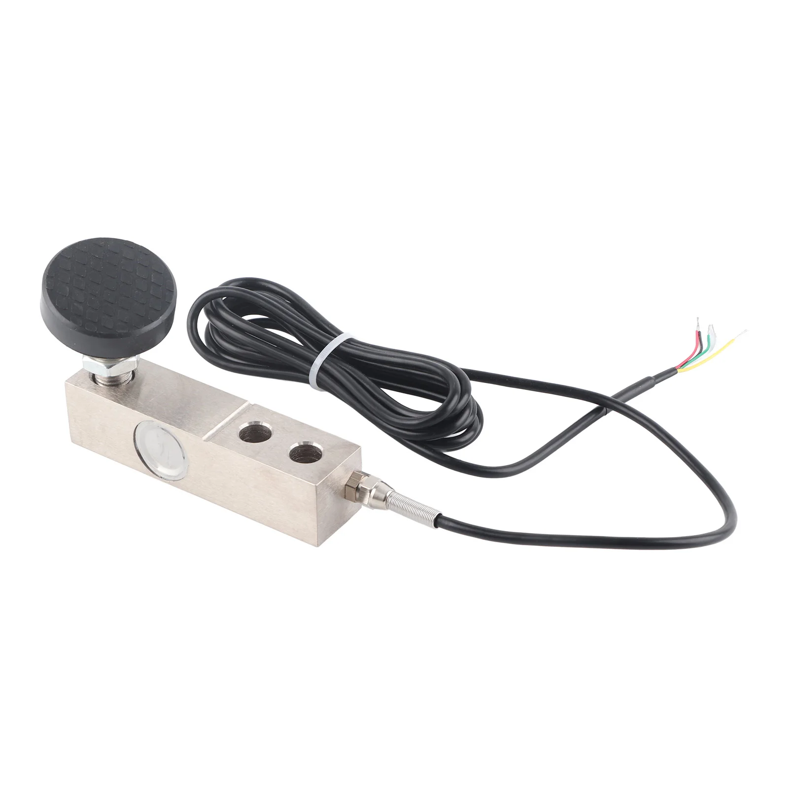 

Small Loadometer Sensor, Shear Beam Load Cell Sensor 1000KG with 4‑Core Shielded Cable Weighing Sensor