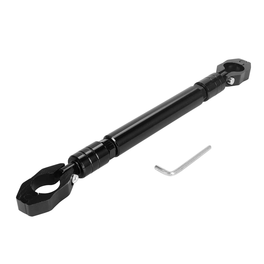 22mm Motorcycle Handlebar Handle Grip Adjustable Crossbar Balance Bracket Steering Wheel Reinforce Replacement Rod Expansion