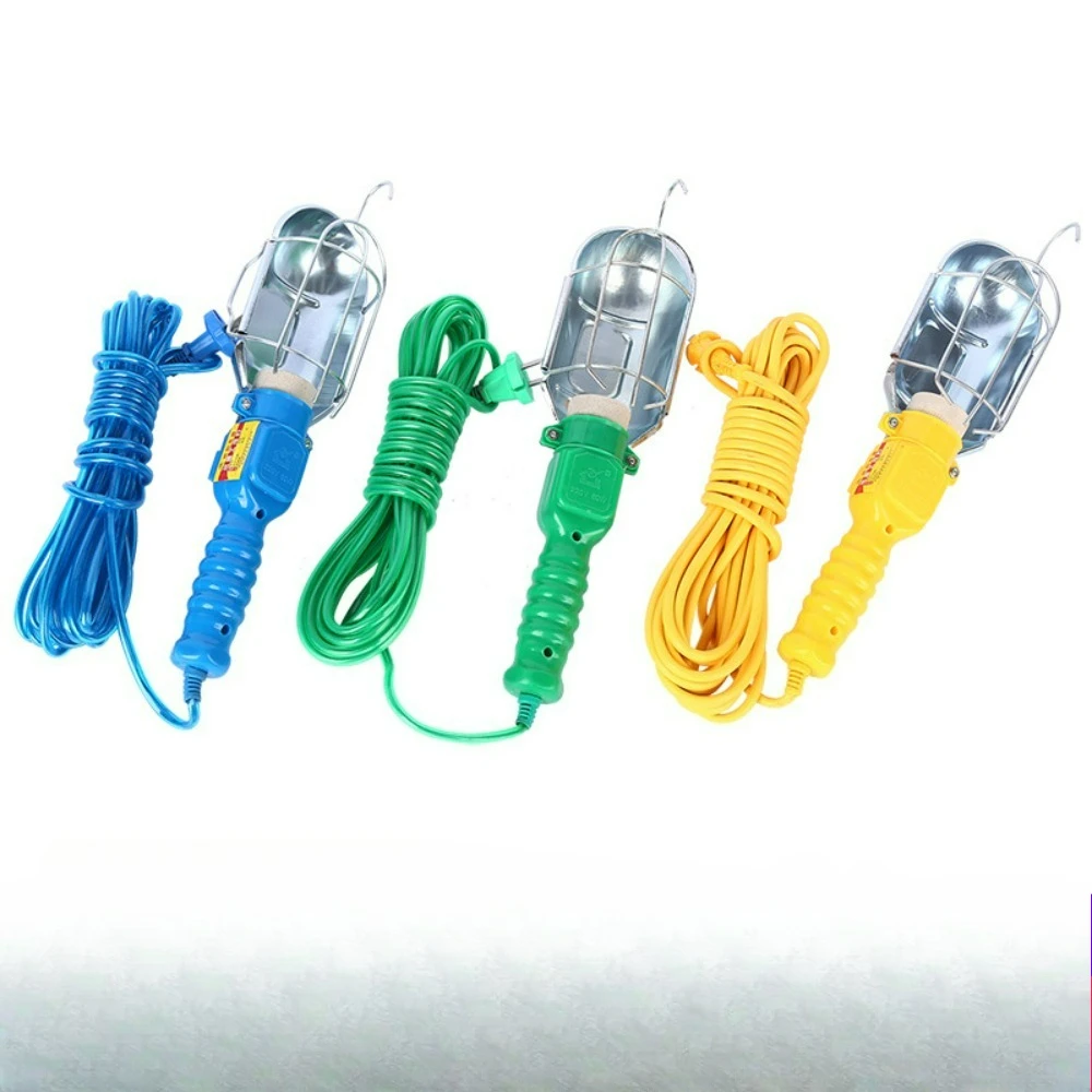 

Ручной рабочий светильник 10 м, портативная инспекционная лампа, инженерный станок, обслуживание, головка морской лампы и абажур, светильник