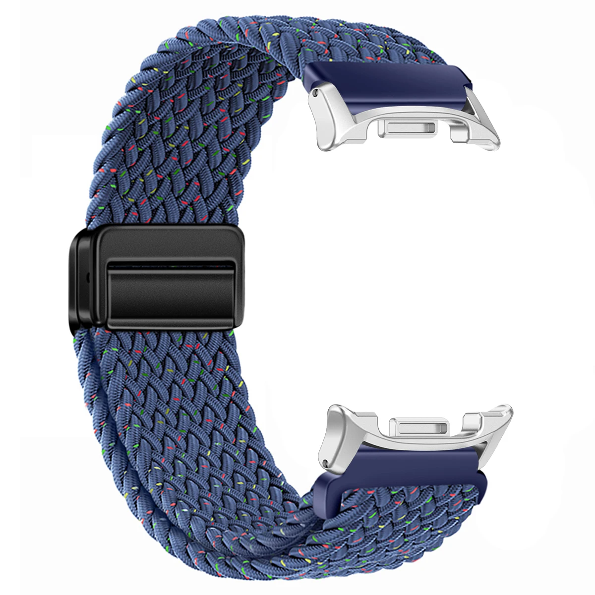 Magnetische nylon band voor Samsung Galaxy Watch 8 40 mm 44 mm armband voor Samsung 8 Classic 46 mm verstelbare band