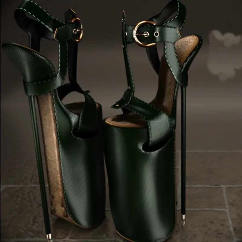 

Black Buckle Hollow Platform Sandals Peep Toe Thin High Heel Fashion Sexy Cool Summer Big Size 2024 Woman Shoes Zapatillas Mujer